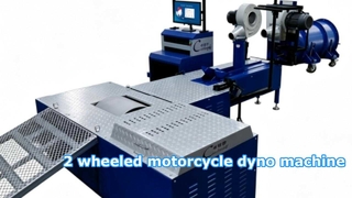 Cartesy 2 tekerlekli motosiklet dinamometresi dyno makinesi