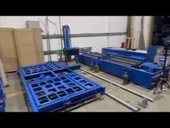 Kamyon için çift eksenli bağlantılı yan kayma test cihazı