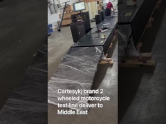 2 tekerlekli motosiklet test hattı  rulo fren test cihazı hızölçer tekerlek hizalama  tekerlek kelepçesi