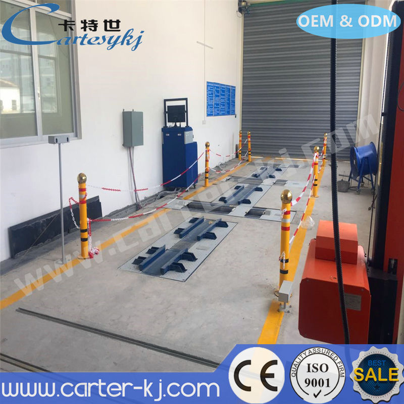 Fren hızı ve yükünün doğru test edilmesi için 10kW Motor Gücü Motosiklet Test hattı