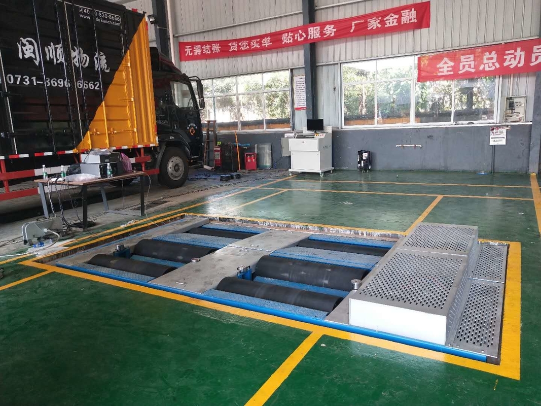 CTDCG-14 Üç Eksenli Altı Tekerlekli Araç Şasi Dinamometre Otomotiv Dyno At Gücü Makinesi