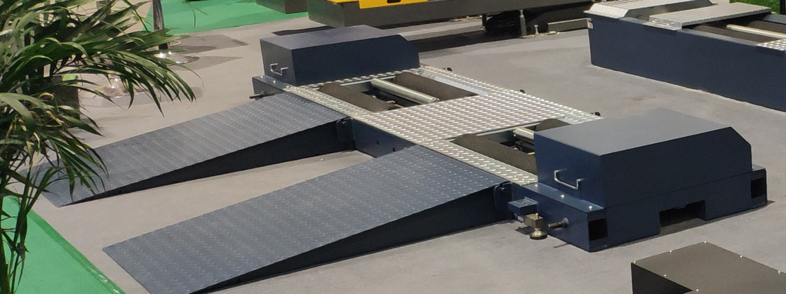 CTZD-9500M 15T Roller Mobile Brake Tester Bench Kamyonlar için Taşınabilir Taşınabilir Roller