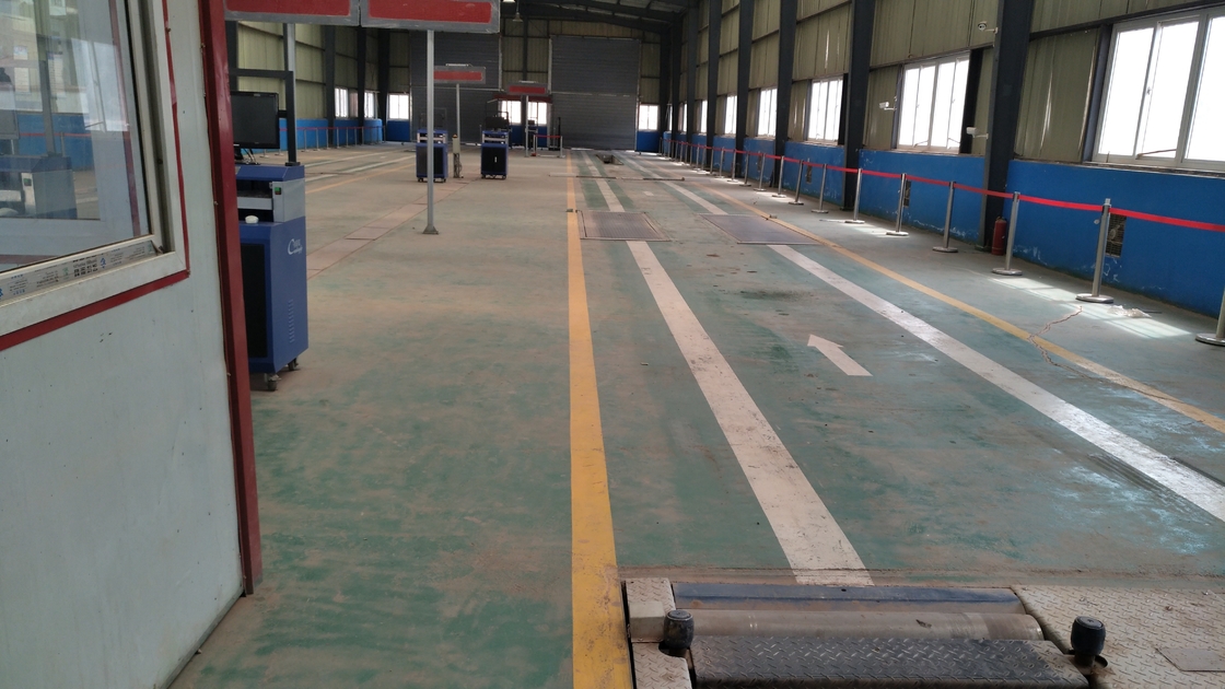 Hafif Hizmet Araçları Performansı Test Otomobili Sınav İstasyonu Sınav hattı