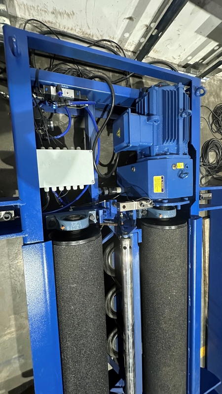 Roller Karşıt Güçler Tipi Roller Fren Denetleyicisi Çark yükü ile Mobil Fren Denetleyicisi CTFZ-15B Montaj 15T Araç
