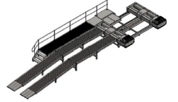 CTDCG-15 Otomobil Üç eksenli altı makaralı Araç Şasi Dinamometre At gücü dinamometre