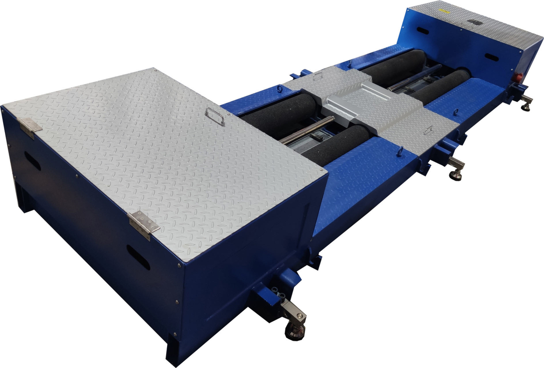 Cartesykj Roller Fren Denetleyicisi Otomobil 4000kg Araç Test Hatı Araç Yıllık Denetim Ekipmanı için Aksel Yük Hava Yastığı Asansörü ile