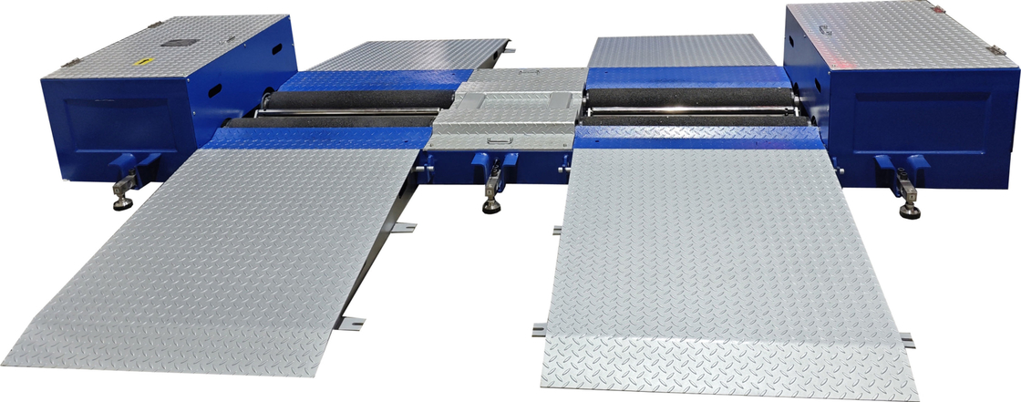 CTZD-9500M 15T Roller Mobile Brake Tester Bench Kamyonlar için Taşınabilir Taşınabilir Roller