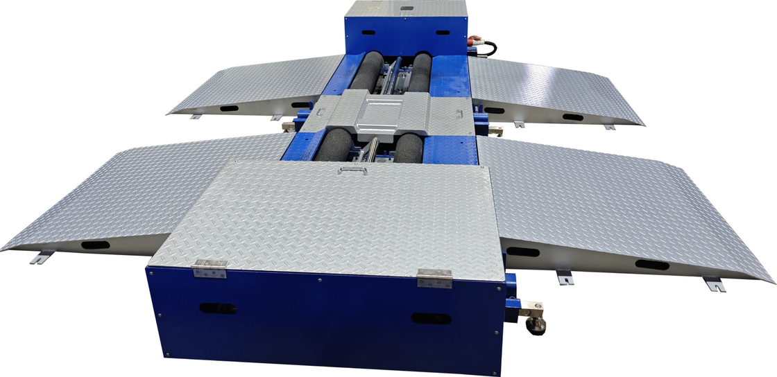 CTZD-9500M 15T Roller Mobile Brake Tester Bench Kamyonlar için Taşınabilir Taşınabilir Roller