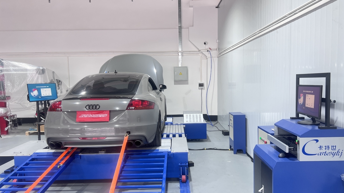 Otomatik Araç Test Hatı CTDCG-3-4WDA Araç Şasi Dinamometre At Gücü Makine