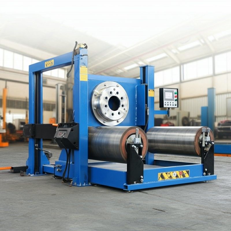 4 tekerlekli araçlar için taşınabilir taşınabilir kamyon yuvarlak fren testi 10T kapasiteli araç test hattı araç denetim ekipmanları