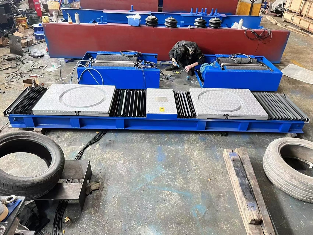 CTZJ-10 Kamyonlar Araç Direksiyon açısı Denetleyicisi dokunmatik ekranlı LCD kontrol cihazı ile yük 10T