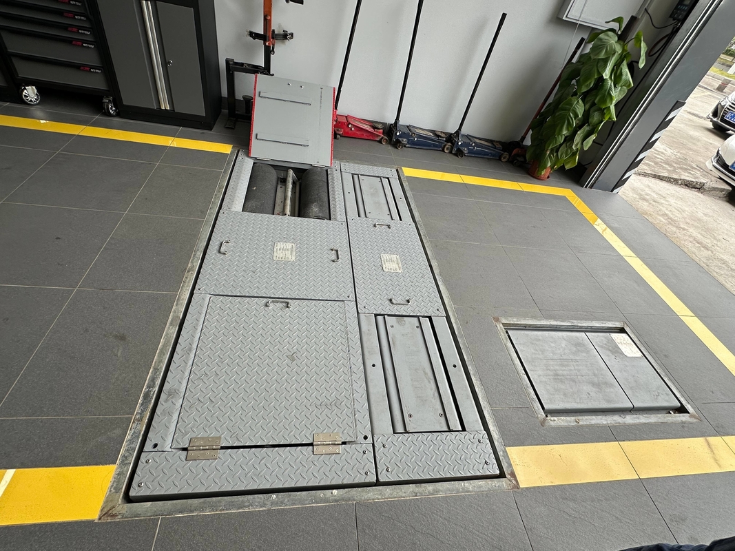 Yenilikçi fren tezgahı kapağı tasarımı ile araç test hattı 4 in 1 Combo Roller