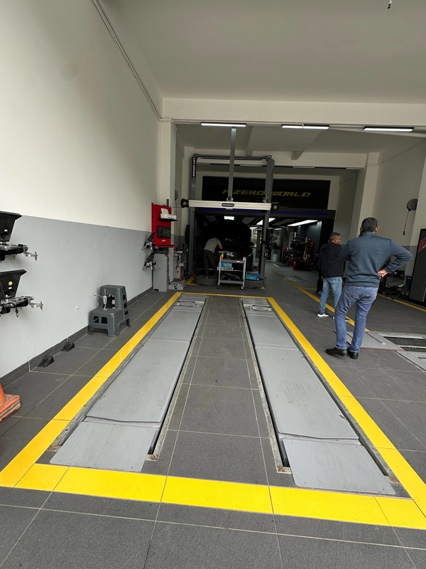 Yenilikçi fren tezgahı kapağı tasarımı ile araç test hattı 4 in 1 Combo Roller