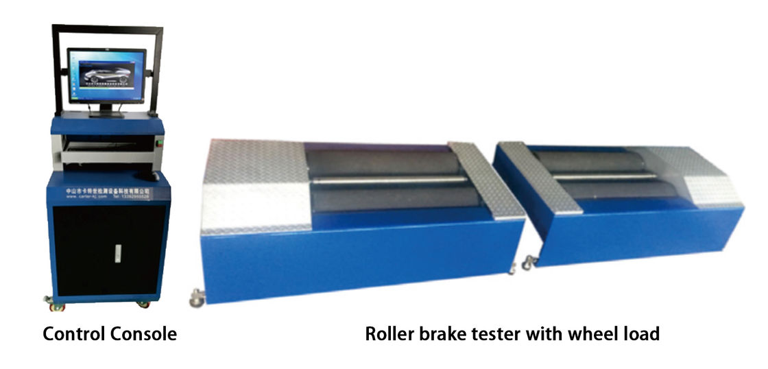 Kamyon Rol freni tester kemer Araç denetim ekipmanları 4t yük kapasitesi CTFZ-3B kaldırma test makinesi