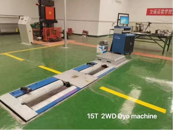 13t Yük CTDCG-13 Araç Şasi Dinamometre Araç Dinamometre Araç Test hattı Emisyon Yakıt tüketimi için
