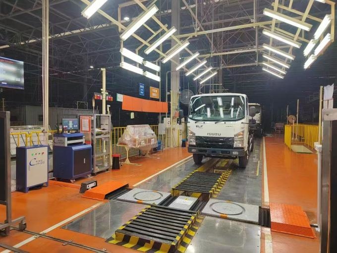 CTZJ-15 Kamyonlar Araç Direksiyon açısı Denetleyicisi dokunmatik ekranlı LCD kontrol cihazı ile yük 15T