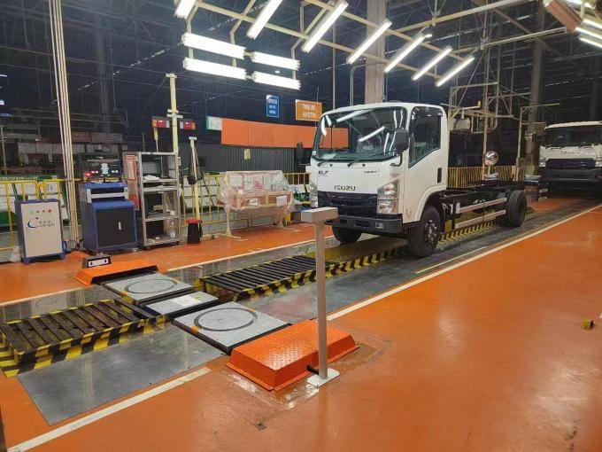 CTZJ-15 Kamyonlar Araç Direksiyon açısı Denetleyicisi dokunmatik ekranlı LCD kontrol cihazı ile yük 15T