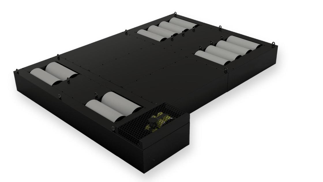 Rusya'da 5 Silindirli 4WD Dyno Makinesi Şasi Dinamometre Beygir Gücü Makinesi