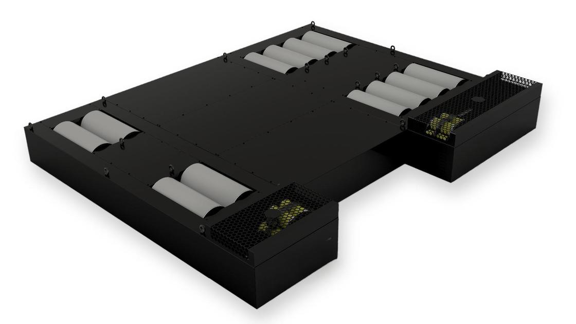 Rusya'da 5 Silindirli 4WD Dyno Makinesi Şasi Dinamometre Beygir Gücü Makinesi