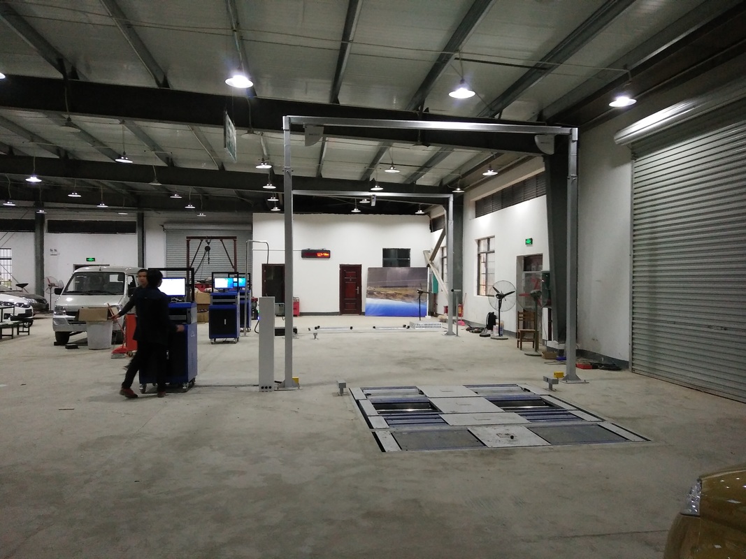 5 in1 rulo fren testi süspansiyon testi aks yükü çift plaka yan kayma hız ölçer far testi