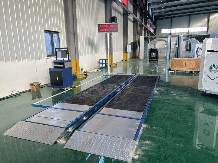 Cartesykj Lüks 4 düz fren denetleyicisi yan kayma denetleyicisi aks yükü denetleyicisi süspansiyon denetleyicisi 4T Araç kontrol ekipmanları araç test şeridi araba için 4CTHPB-4