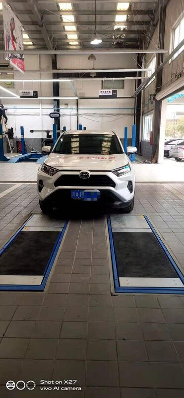 Cartesykj Lüks düz fren test cihazı 3T 10T 15T Araç muayene ekipmanı araç test şeridi 2CTHPB-13 yan kayma süspansiyonlu aks yükü fren test cihazı