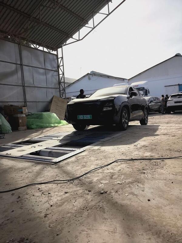 Cartesy marka Kenya 5'i 1 arada Makaralı Fren Test Cihazı, 4000kg Aks Yükü, Yanal Kayma, Hız Ölçer, Süspansiyon Test Cihazı