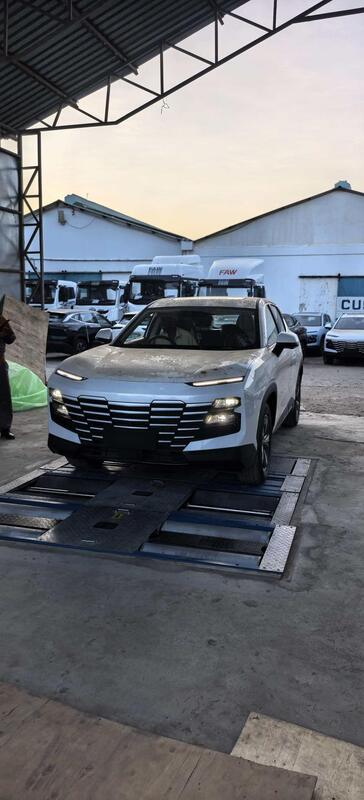 Cartesy marka Kenya 5'i 1 arada Makaralı Fren Test Cihazı, 4000kg Aks Yükü, Yanal Kayma, Hız Ölçer, Süspansiyon Test Cihazı