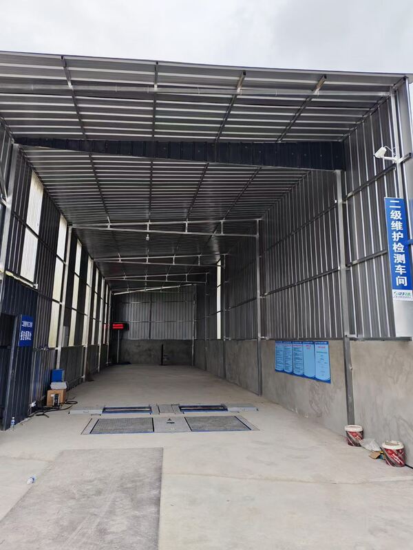 Otomobil Tamirhaneleri İçin Cartesy Kamyon Test Şeridi Silindirli Fren Test Cihazı Kuvvetleri Aks Yükü Çift Plakalı Yanal Kayma Test Cihazı 10T Kapasiteli