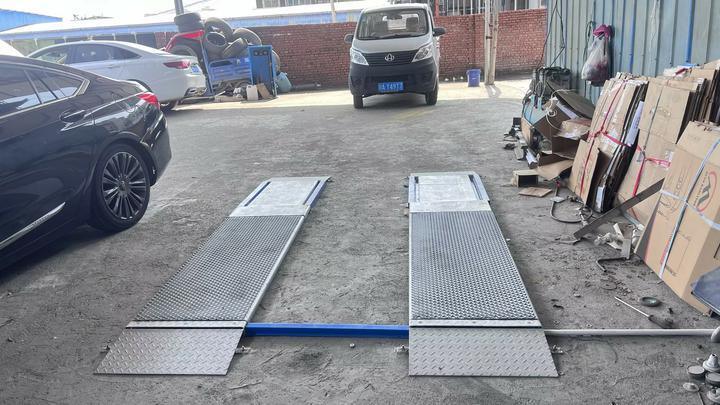 Cartesykj 4T Kapasite 2 plaka yan kayma, süspansiyon, aks yükü, fren testi fonksiyonu ile Ultra Düz Fren Denetleyicisi