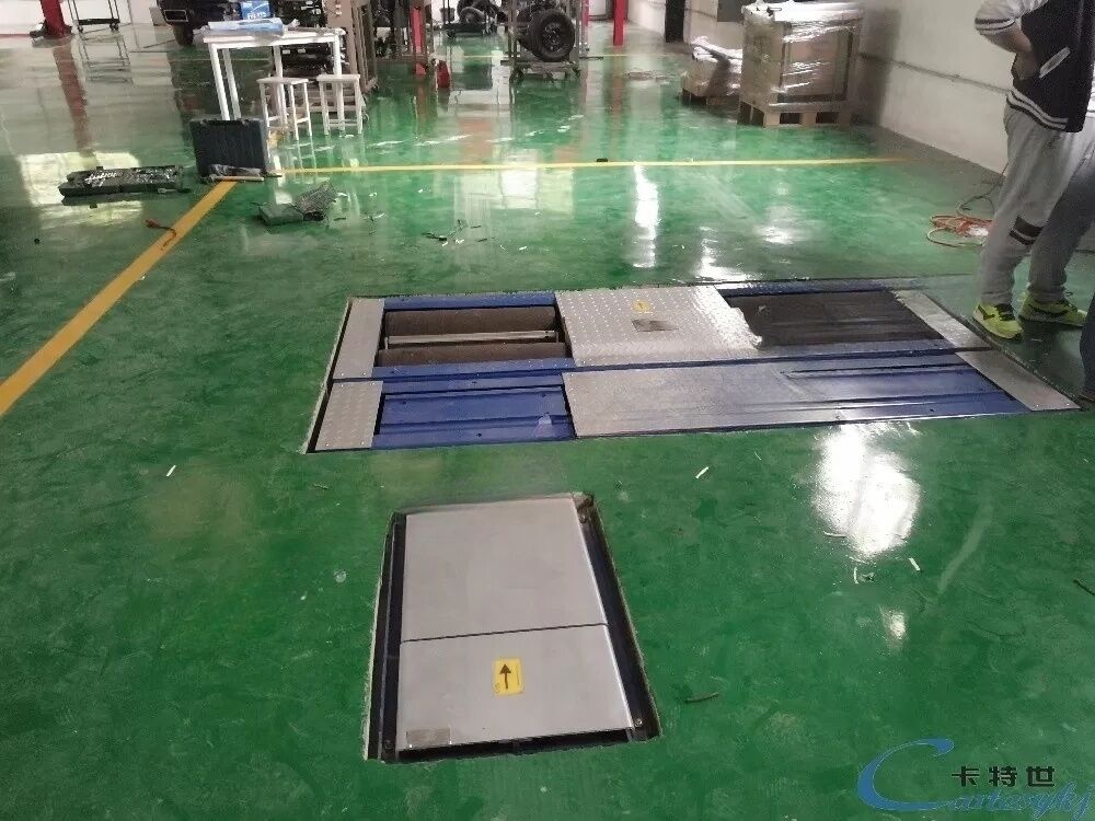 Cartesy cartesykj Araç Süspansiyon Performans Testi için Düşük Gürültülü Titreşim Tasarımlı 4T Araç Yük Süspansiyon Test Cihazı