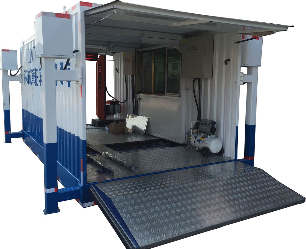Cartesykj Mobil Motosiklet Test hattı tesisi Güvenlik Test hattı 700kg Yük CTMYJ-750B Mobil Test İstasyonu