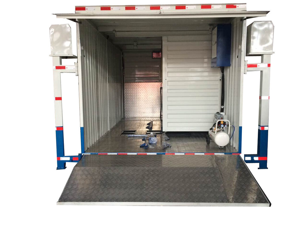 Cartesykj Mobil Motosiklet Test hattı tesisi Güvenlik Test hattı 700kg Yük CTMYJ-750B Mobil Test İstasyonu
