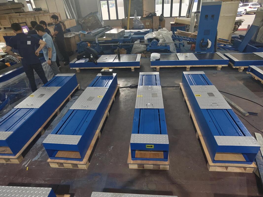 Cartesy cartesykj Araç Süspansiyon Performans Testi için Düşük Gürültülü Titreşim Tasarımlı 4T Araç Yük Süspansiyon Test Cihazı